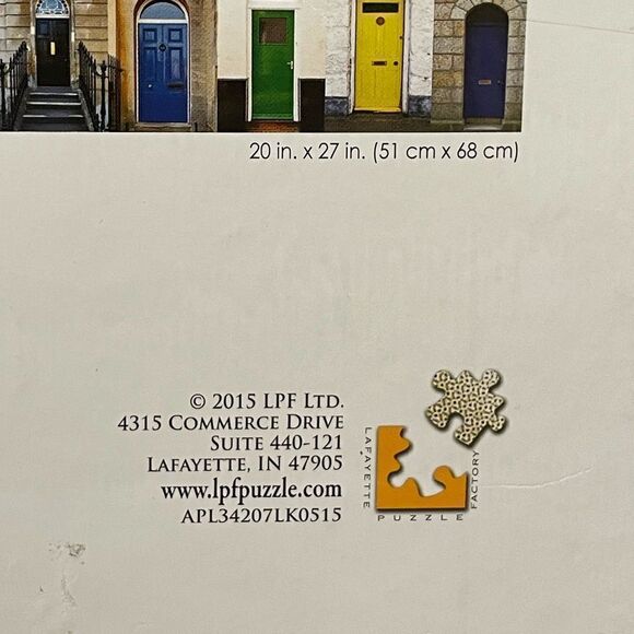 Colorluxe Maximum Color Premium 1,000 Piece Award Winning 32 Door Puzzle - Picture 11 of 12